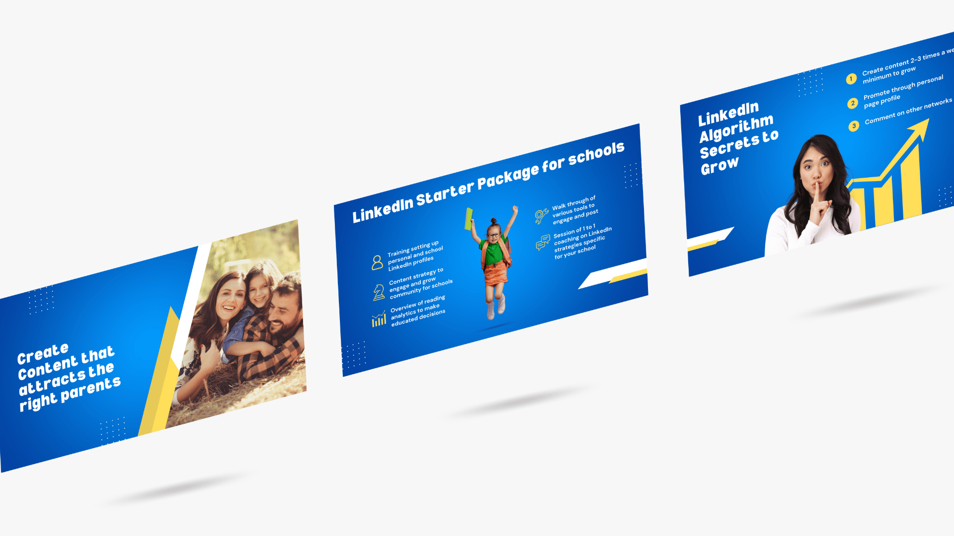 Presentation slides — LinkedIn Starter Package for Schools