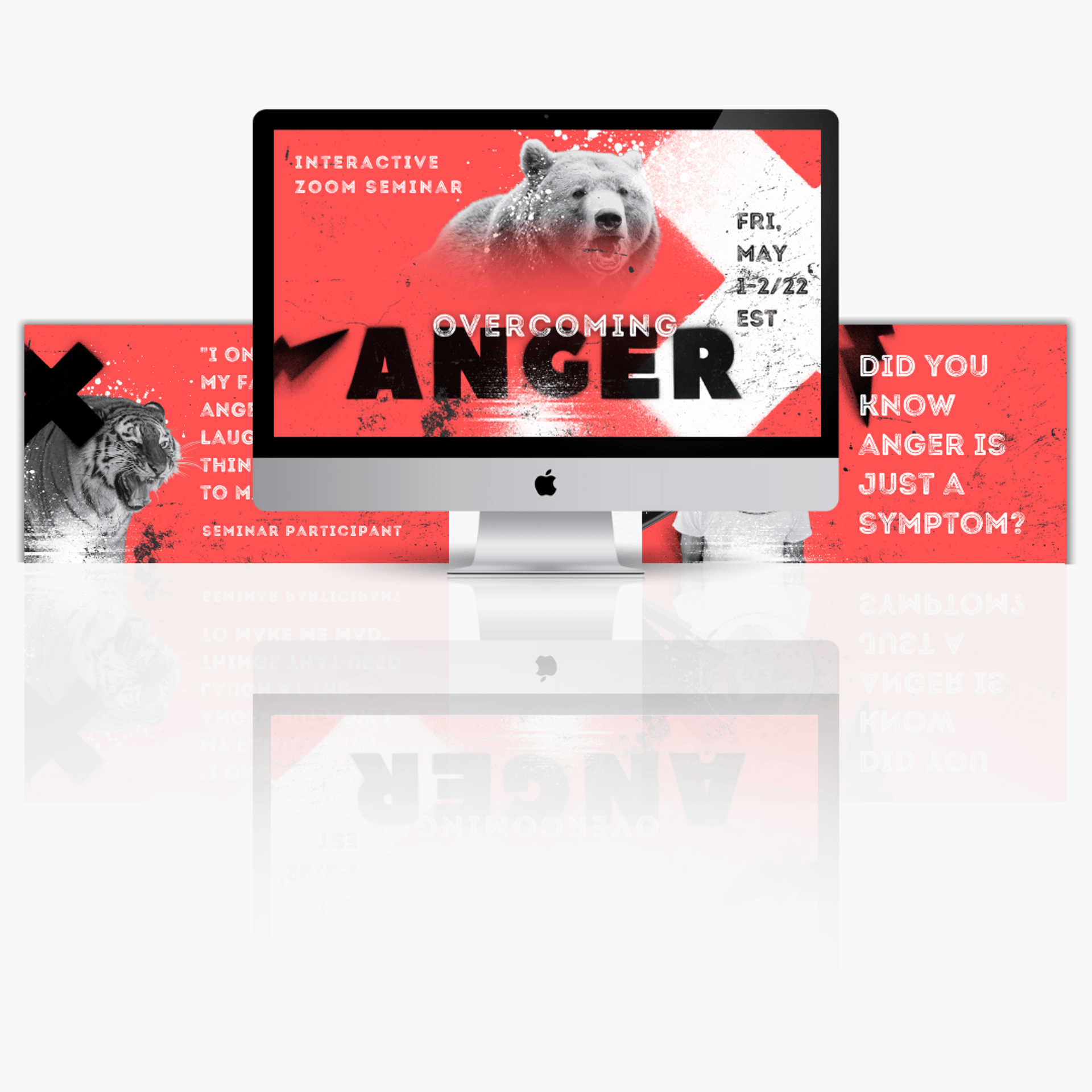 Overcoming Anger seminar — grungy bear identity