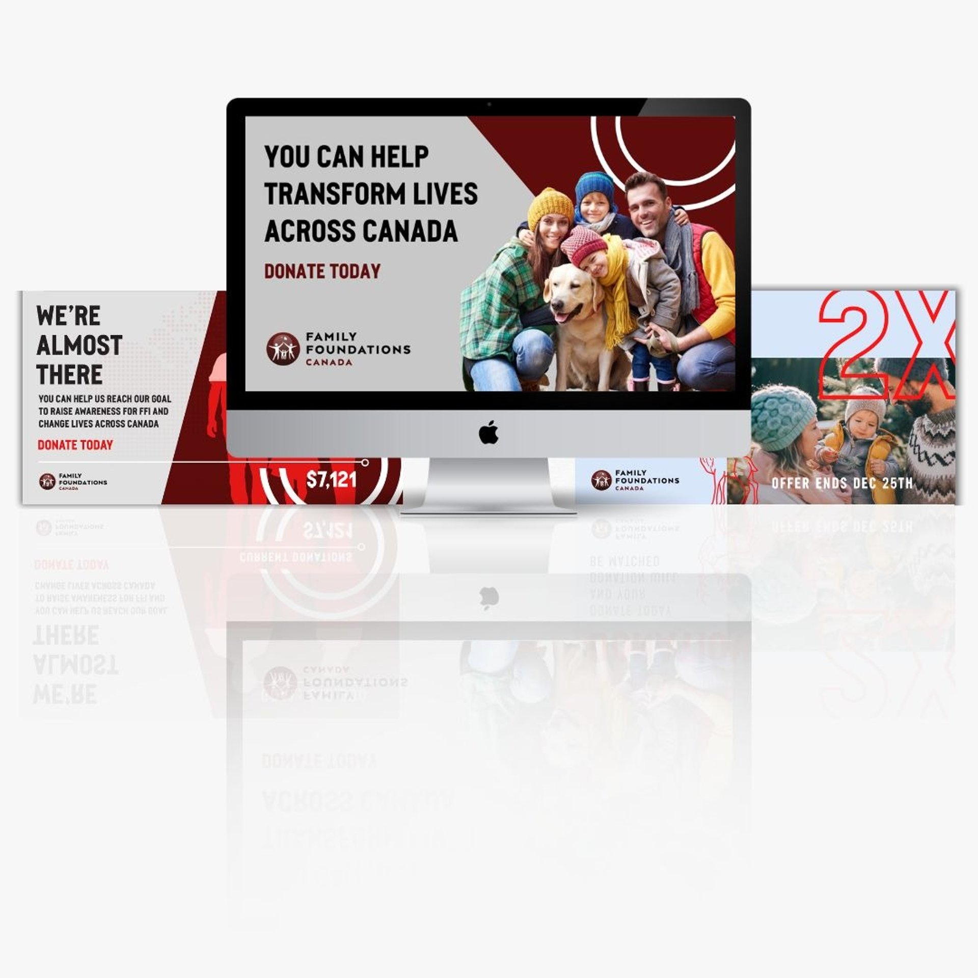 FFC design work — campaign mockup