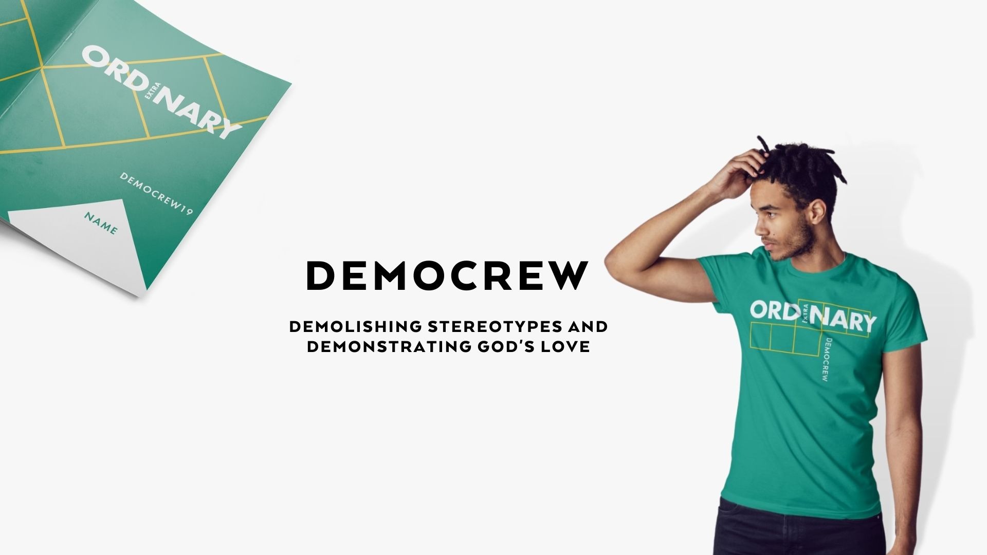 The Mustard Seed — Democrew campaign identity and volunteer handbook design