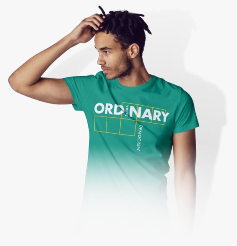 'Ordinary Extraordinary' Democrew 2019 t-shirt design